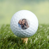 Einfacher Foto-Golfball Golfball (Insitu T-Shirt)