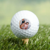 Einfacher Foto-Golfball Golfball (Insitu T-Shirt)