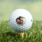 Einfacher Foto-Golfball Golfball (Insitu T-Shirt)