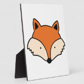 Einfacher Fuchskopf Fotoplatte (Seite)