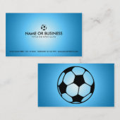 einfacher Fußball Visitenkarte (Vorne/Hinten)