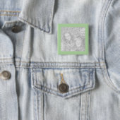 einfacher grüner Fotorahmen Button (Beispiel)