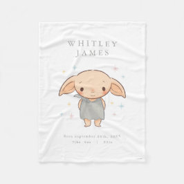 Einfacher Harry Potter - Dobby Baby Shower Fleecedecke