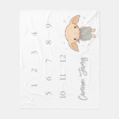 Einfacher Harry Potter - Dobby Baby Shower Fleecedecke (Vorderseite)
