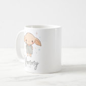 Einfacher Harry Potter - Dobby Baby Shower Kaffeetasse (Vorderseite Links)