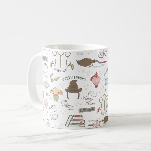 Einfacher Harry Potter - Dobby Baby Shower Kaffeetasse (Vorderseite Links)