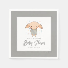Einfacher Harry Potter - Dobby Baby Shower Serviette