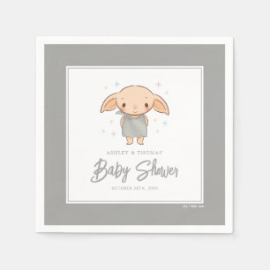 Einfacher Harry Potter - Dobby Baby Shower Serviette