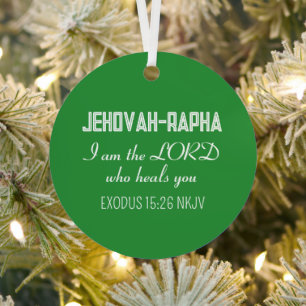 Einfacher Herr, der grünen minimalistischen Weihna Ornament Aus Metall