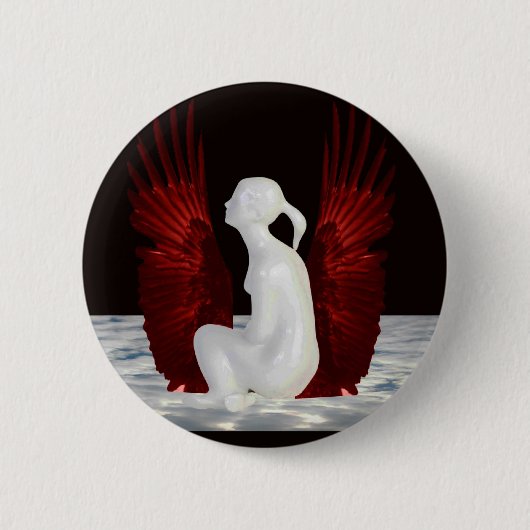 Einfacher Himmel Button (Vorderseite)