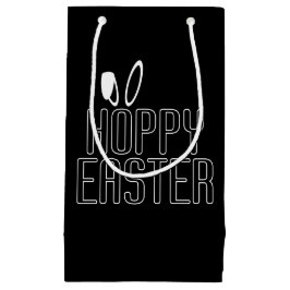 Einfacher Hoppy Osterpun Typografie| Geschenktasch Kleine Geschenktüte