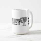 Einfacher Hundeverwandelnde Tasse (VorderseiteRechts)