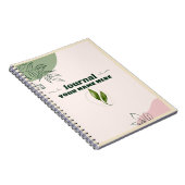 EINFACHER JOURNAL MIT IHREM NAMEN NOTIZBLOCK (Rechte Seite)