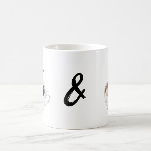 Einfacher Kaffee Lover Kaffeetasse (Mittel)