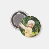 Einfacher Kinderfoto-Magnet Magnet (Vorderseite/Rückseite)