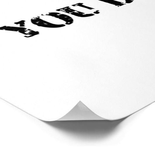 Einfacher Kostenvoranschlag Poster (Ecke)