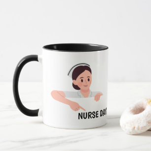 Einfacher Krankenpfleger Kaffeebecher Krankenpfl Tasse
