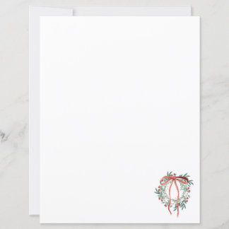 Einfacher Kranz Papier