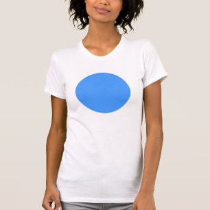 Einfacher Kreis - Baby Blue T-Shirt