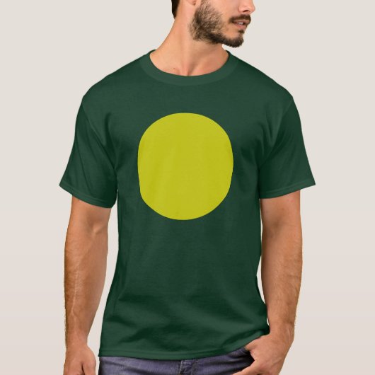 Einfacher Kreis - Banane T-Shirt (Vorderseite)