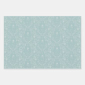 Einfacher Leuchtturm an der Küste Kompass Nautic Geschenkpapier Set (Vorderseite)