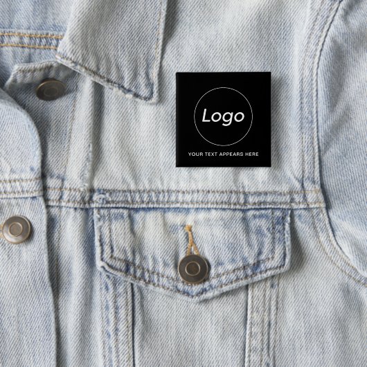 Einfacher Logo-Text Button (Beispiel)