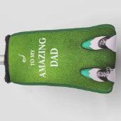 Einfacher lustiger Vater's Day Custom Best Putter Golf Headcover (Vorderseite)