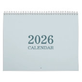Einfacher Luxus Design Kalender (Titelbild)
