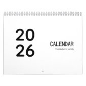 Einfacher Luxus-Kalender Kalender (Titelbild)