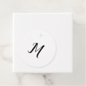 EINFACHER MINIMAL MONOGRAM ELEGANTER SCHLÜSSELANHÄ GESCHENKANHÄNGER (Beispiel)