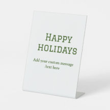 Einfacher, minimaler grün fröhlicher Urlaub Weihna