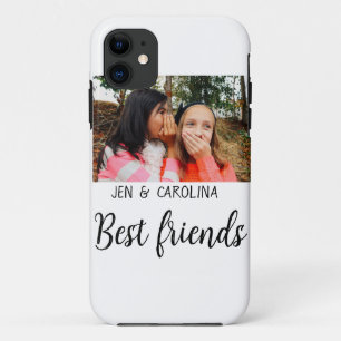 einfacher minimaler Name des besten Freundes Foto Case-Mate iPhone Hülle