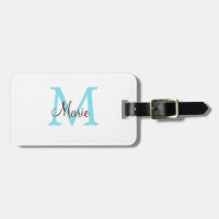 einfacher minimaler Name Monogramm rosa roter Wurf