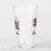 Einfacher minimaler q r Code Hinzufügen des Logo-S Glas (Links)