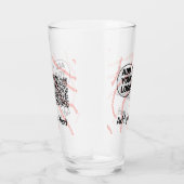 Einfacher minimaler q r Code Hinzufügen des Logo-S Glas (Rechts)