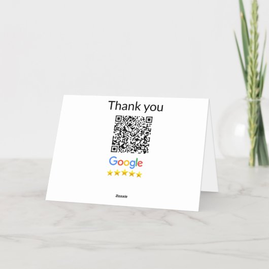 Einfacher minimaler q r Code Hinzufügen Logo Scan- (Rückseite)