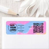 Einfacher minimaler q r Code Hinzufügen Logo Scan- (Insitu)