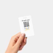Einfacher minimaler q r Code Hinzufügen Logo Scan- Ausweis (Handheld)