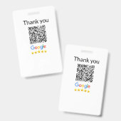 Einfacher minimaler q r Code Hinzufügen Logo Scan- Ausweis (Vorder- & Rückseite)