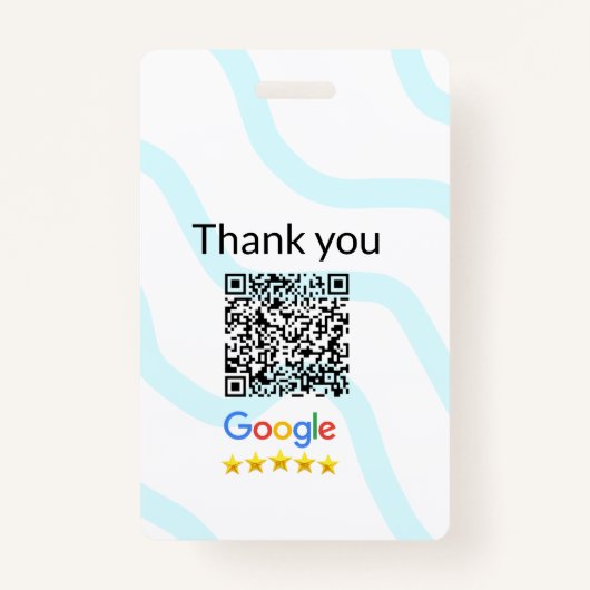 Einfacher minimaler q r Code Hinzufügen Logo Scan- Ausweis (Vorderseite)