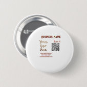 Einfacher minimaler q r Code Hinzufügen Logo Scan- Button (Vorne & Hinten)