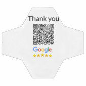 Einfacher minimaler q r Code Hinzufügen Logo Scan- Fußball (Flach)