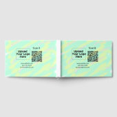 Einfacher minimaler q r Code Hinzufügen Logo Scan- Gästebuch (Voll)