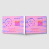 Einfacher minimaler q r Code Hinzufügen Logo Scan- Gästebuch (Voll)