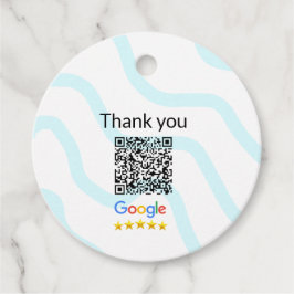 Einfacher minimaler q r Code Hinzufügen Logo Scan- Geschenkanhänger