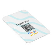 Einfacher minimaler q r Code Hinzufügen Logo Scan- Magnet (Rechte Seite)