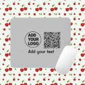 Einfacher minimaler q r Code Hinzufügen Logo-Scan- Mousepad