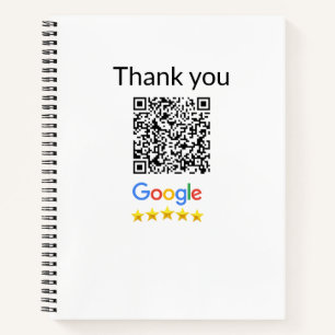 Einfacher minimaler q r Code Hinzufügen Logo Scan- Notizblock