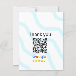 Einfacher minimaler q r Code Hinzufügen Logo Scan- Postkarte