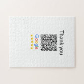 Einfacher minimaler q r Code Hinzufügen Logo Scan- Puzzle (Horizontal)